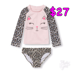 Toddler Girl 2 Pc Bathing Suit