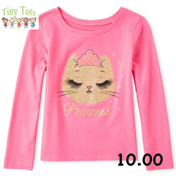 Toddler Girl Graphic Tee (Long Sleeve)