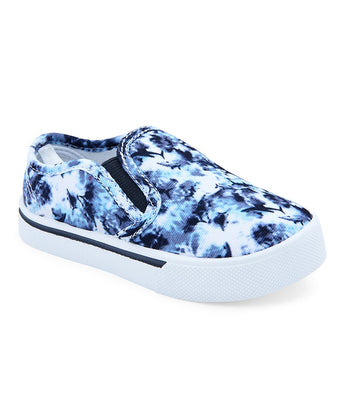 Gray Multicolor Tie-Dye Austin Slip-On Sneaker - Boys